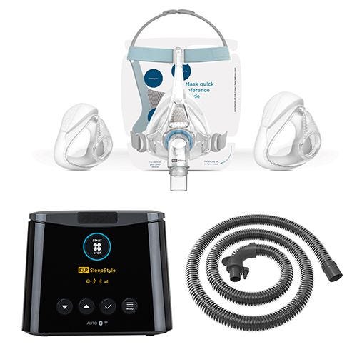 Funktionsfejl Geometri Nuværende Bundle Deal: Fisher and Paykel SleepStyle Auto CPAP Machine with Built-In  ThermoSmart Heated Humidifier and Vitera Full Face Mask FitPack - CPAP  Store Las Vegas