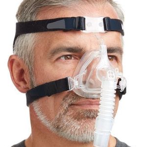 Sunset Deluxe Nasal CPAP / BiPAP Mask With Headgear 