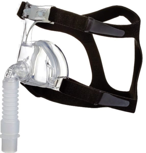 Sunset Deluxe Nasal CPAP / BiPAP Mask With Headgear 