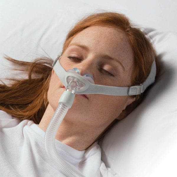 Philips Respironics Nuance (Fabric) or Nuance Pro (Gel) Nasal Pillow CPAP /BiPAP Mask with Headgear FitPack (S, M, L)