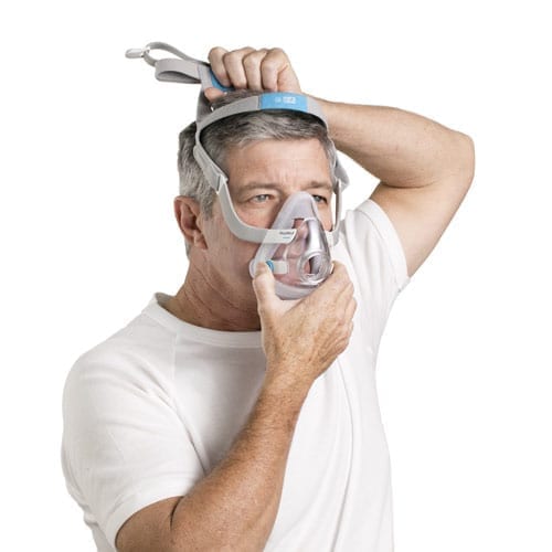ResMed AirTouch & F20 Full Face CPAP / BiPAP Mask with Headgear