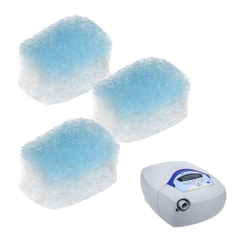 Disposable Filters for ResMed S8, S7, VPAP III, & Tango CPAP/BiPAP
