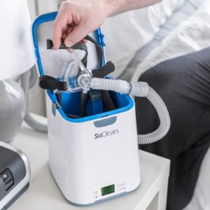 SoClean 2 CPAP Cleaner and Sanitizer with Cartridge, Valve, & Adapter