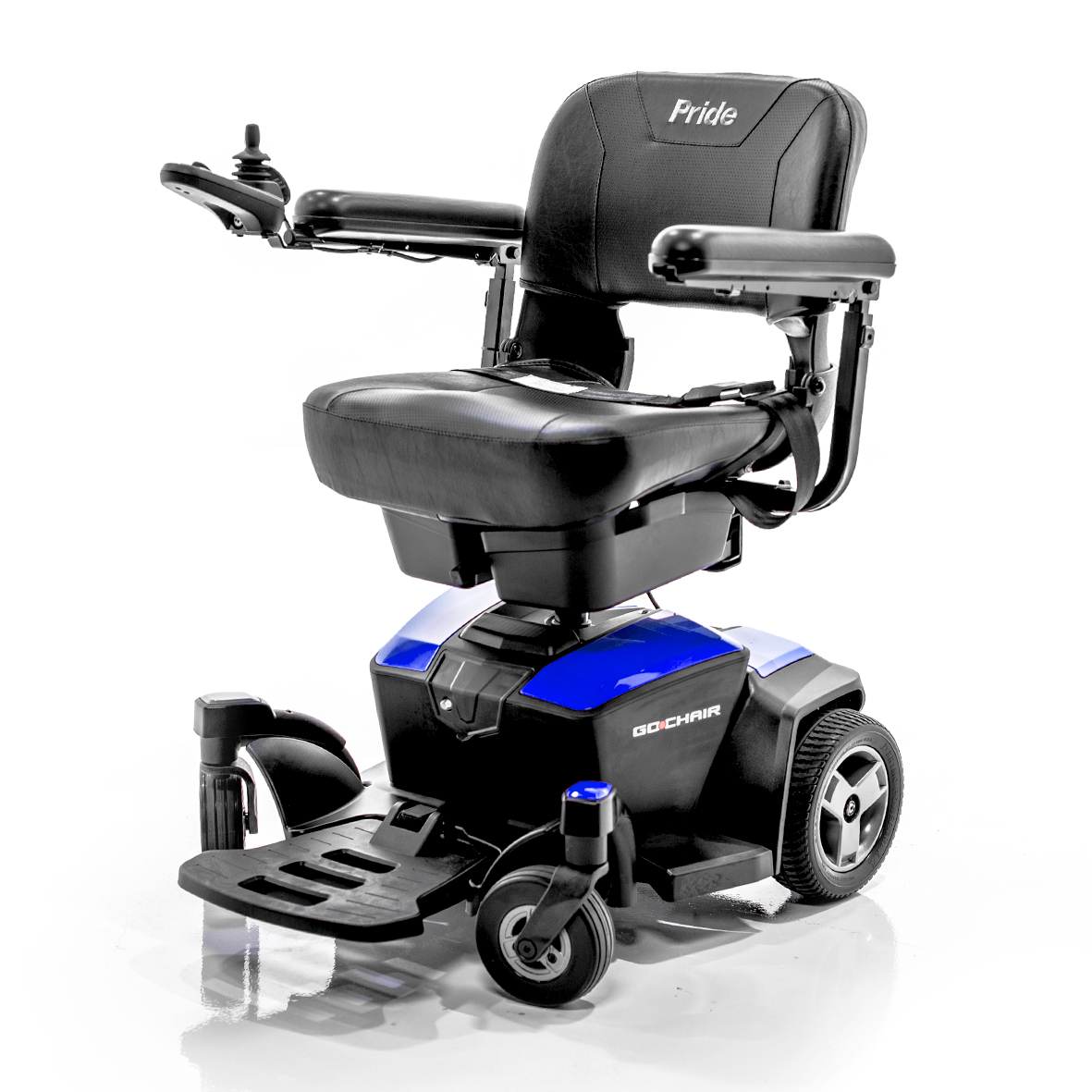 Pride Mobility Go Chair Compact Power Electric Wheelchair -Blue