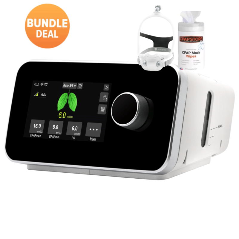 ResMed S9 VPAP ASV Auto BiPAP Machine with H5i Heated Humidifier CPAP