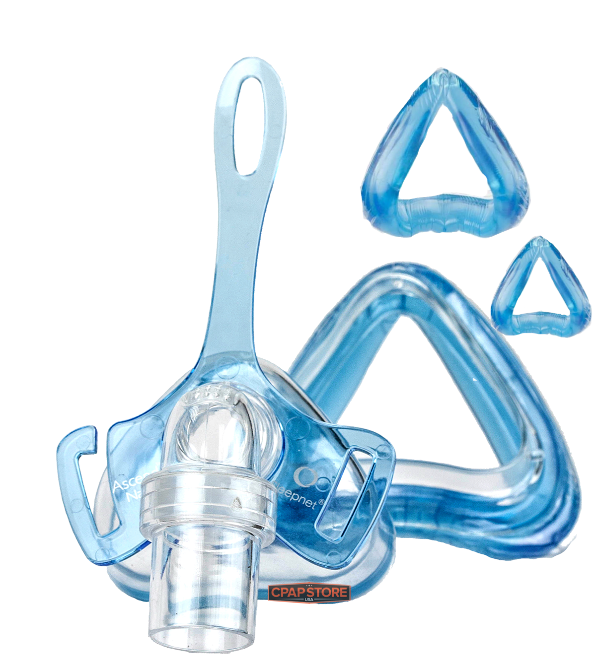 Ascend Blue AirGel CPAP / BiPAP with Headgear- FitPack - CPAP Store Las Vegas